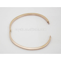 Wholesale Round Stainless Steel narrow rose gold bangles for women